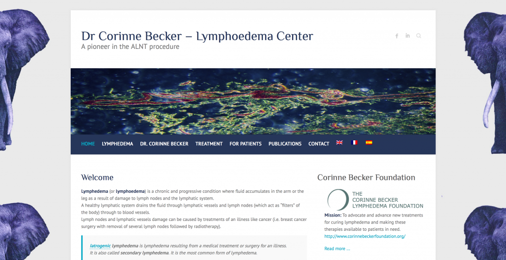 Lymphoedema Center Home page